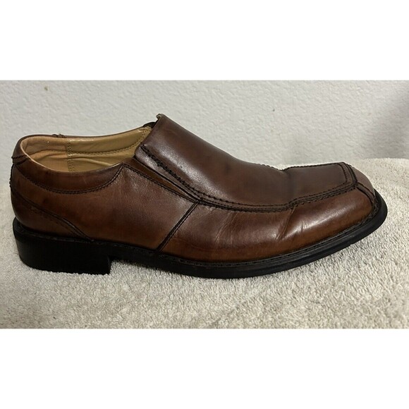 Nunn Bush Men\'s Size 10.5M Brown Genuine Leather Loafer Shoes Style 89064-200 main image 7